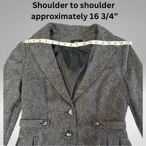 BCX Dress Padded Shoulder, Suit, Blazer, Dress Jacket Size Large - Picture 5 of 17